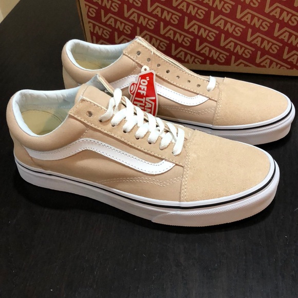 vans old skool frappe true white